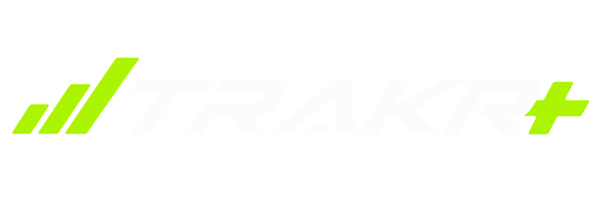 TRAKR+ — logo da plataforma B2B